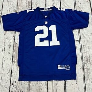 Boys Kids Tiki Barber New York Giants Reebok Stitched Jersey